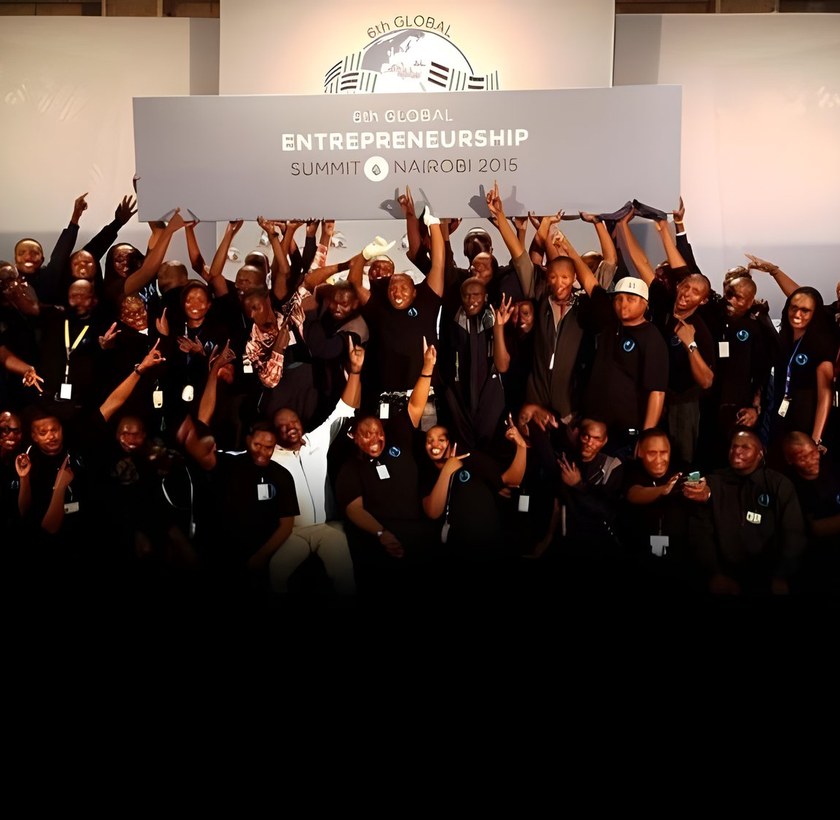 The MoSound team at the Global Entrepreneurship Summit, Nairobi 2015