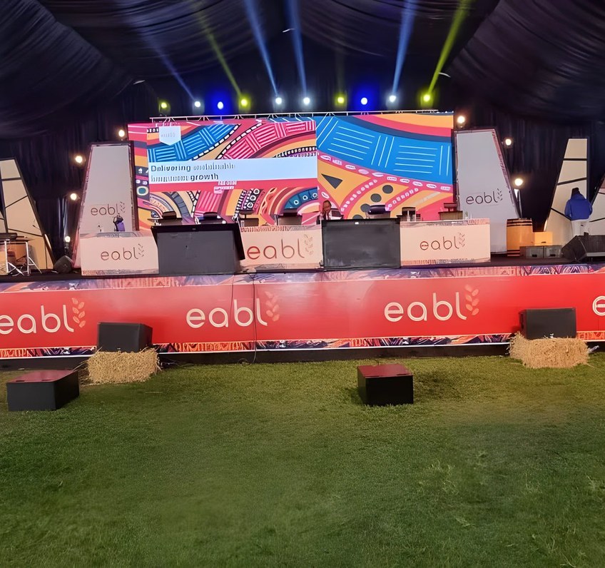 East African Breweries PLC 100th AGM stage produced by MoSound