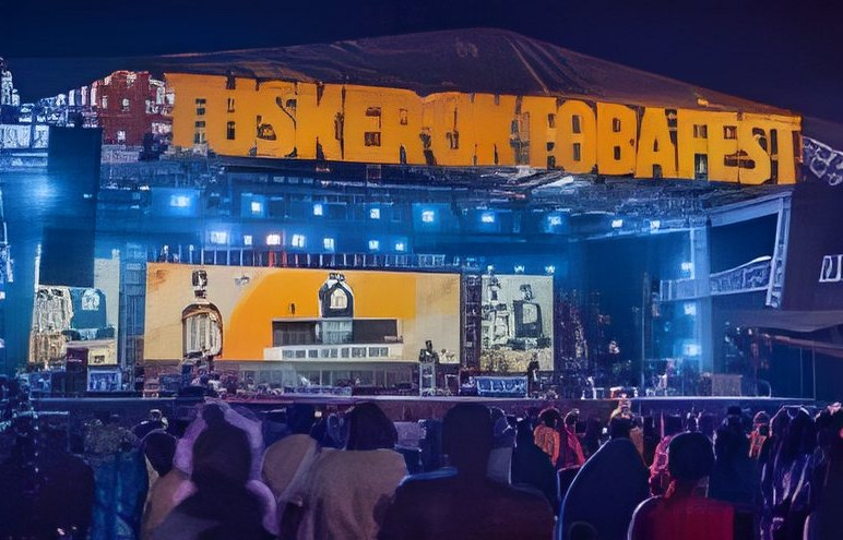 Tusker Centenary campaign stage, produced by MoSound