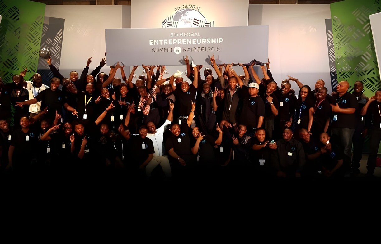 The MoSound team at the Global Entrepreneurship Summit, Nairobi 2015