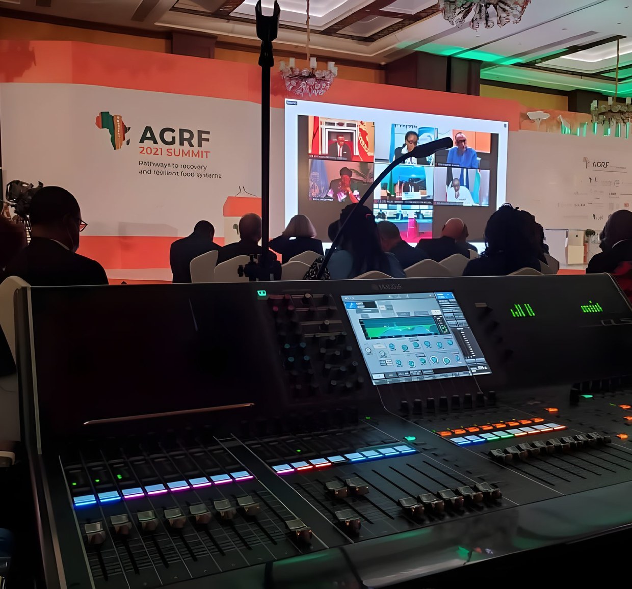 Audio Visual in action