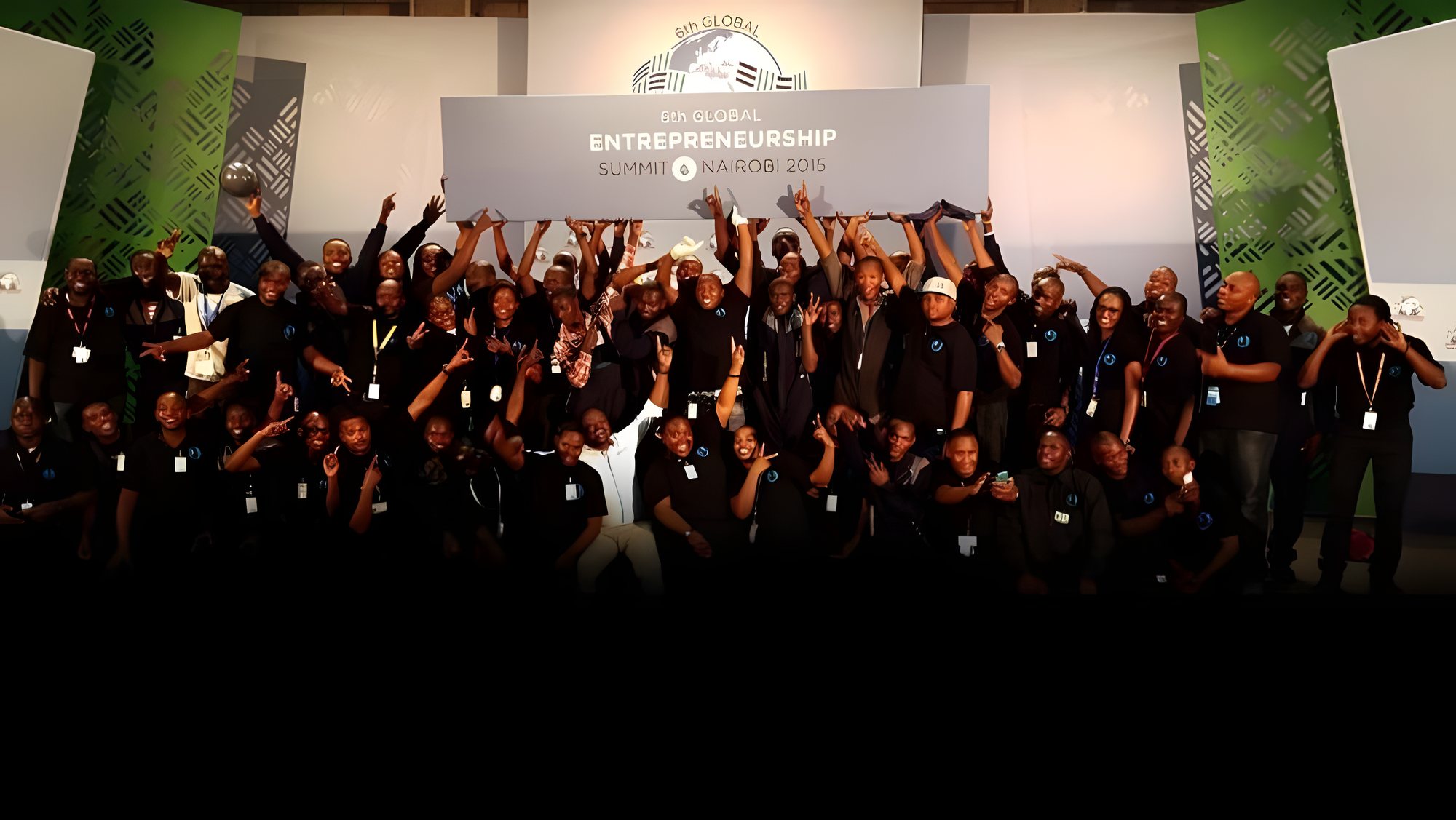The MoSound team at the Global Entrepreneurship Summit, Nairobi 2015